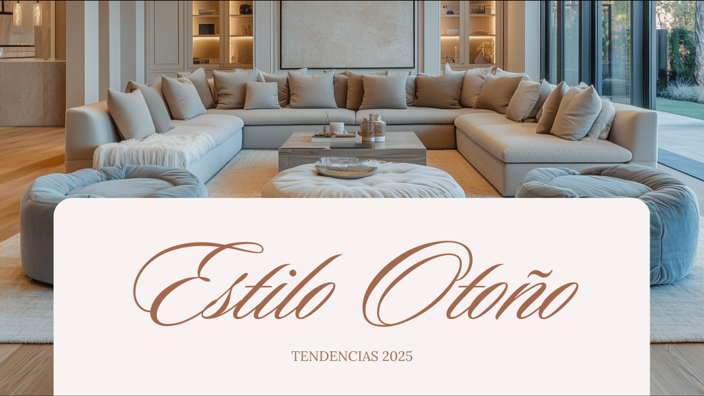 Guia tendencias Otoño 2025:
un equilibrio entre naturaleza, tecnología y personalidad
la expresión personal toman el protagonismo. Para esta temporada, las tendencias reflejan un deseo de crear espacios cálidos, funcionales y altamente personalizados, en sintonía con un estilo de vida que valora la conexión con la naturaleza y la eficiencia tecnológica.